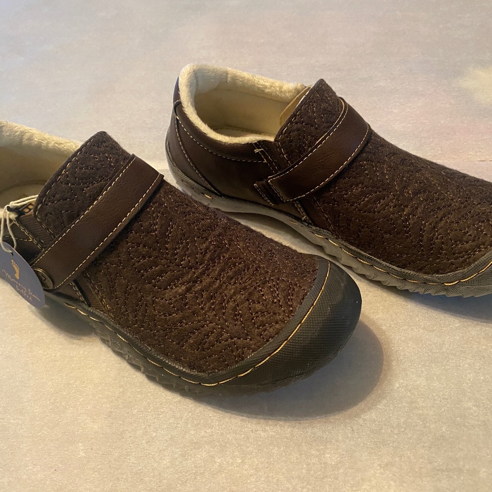 JBU Jambu Blakely Brown Comfort Shoe Women's Slip-on Memory Foam Loafer size 8.5